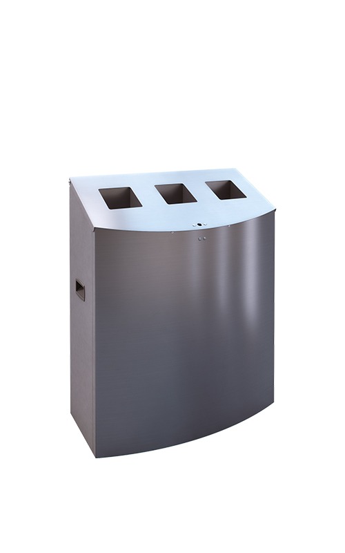 AUWEKO STEELWALL WASTEBASKET