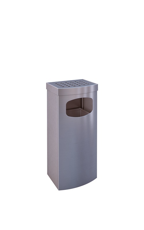 AUWEKO TKW11 WASTEBASKET Bild: TKW11-Standascher mit Link zum Datenblatt