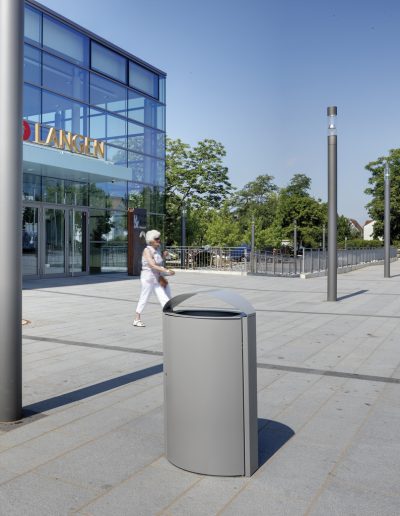 Capital-Behälter außen, überdacht, Langen