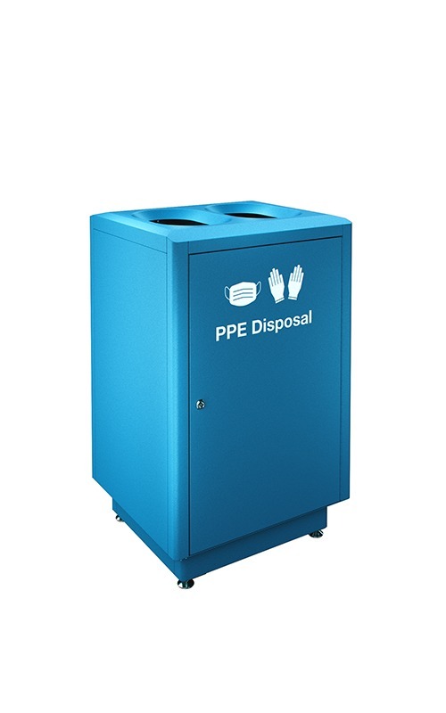 special_s200-PPE Bild: Skyline S200-PPE, farbiger Abfallbehälter