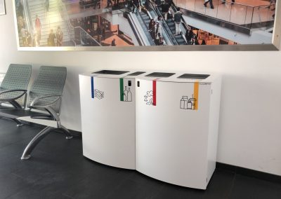 SB4 Behälter in einem Verwaltungsgebäude