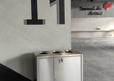 Skyline S300 Abfallbehälter in der swiss life arena