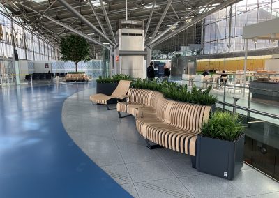 Flughafen Köln Bonn Sitzgelegenheit